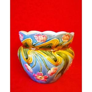 Majolica Flowerpot 