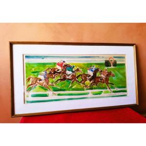 Watercolor Drawing By Pierre Gaillardot