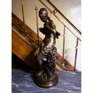 Large Bronze By Mathurin Moreau