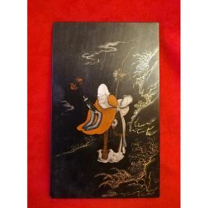 Chinese Lacquer Panel