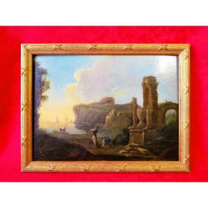 Oil On Panel, 18th Century 