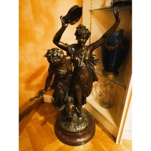 Bronze Group Signed Gregoire 