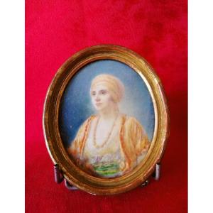 Portrait Of An Oriental Woman