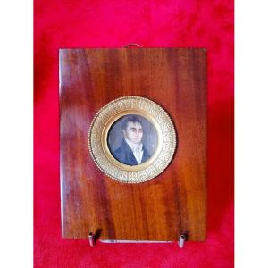 Framed Miniature Gentleman