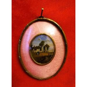 Framed Miniature Painting
