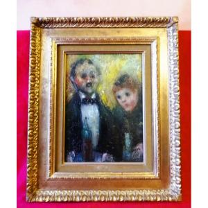 Oil On Canvas By Edouard Goerg 