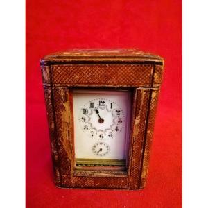 Travel Alarm Clock In Its Case 