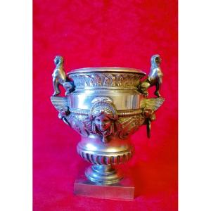 Empire Style Silvered Bronze Cup