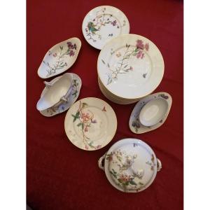 Part Of A Porcelain Dinner Service 