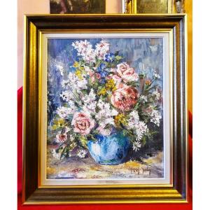 Oil On Canvas By Josette Herard Marlin