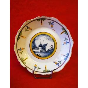 Nevers Plate, 18th Century 