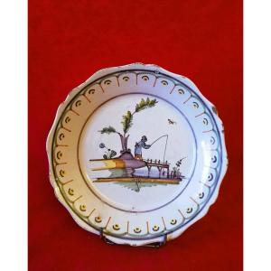 18th Century Nevers Plate  