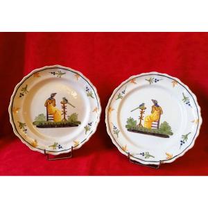 Pair Of 18th-century Plates  