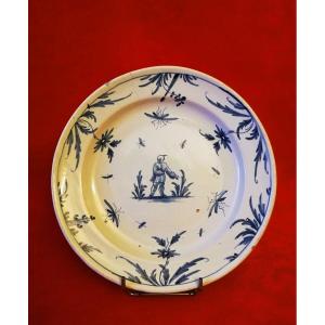 18th Century Plate, Marseille 