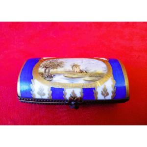 Oblong Porcelain Box