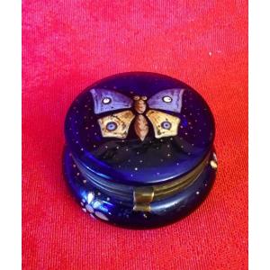 Enamelled Glass Box