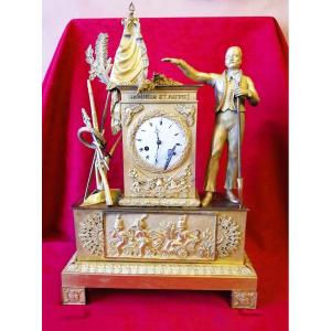 Gilt Bronze Clock