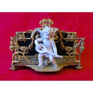 Gilt Bronze Letter Holder