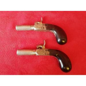 Small Pair Of Box Pistols
