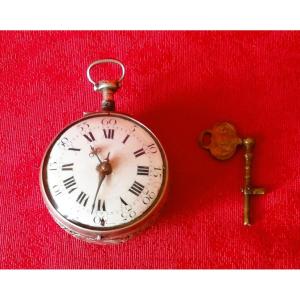 18th Century Onion Watch With Striking Mechanism