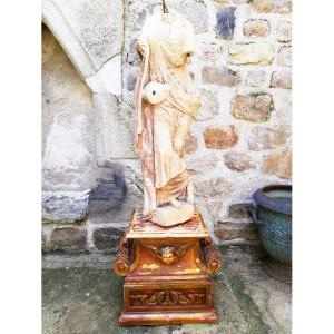 Religious Statue Base