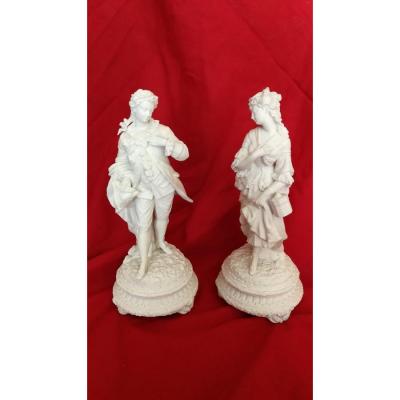 Pair Of Biscuits (man And Woman)
