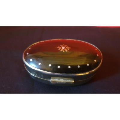 Silver And Tortoiseshell Coin Purse