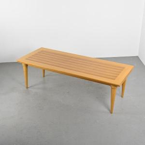 Dining Table In Solid Beech, Driade Vs 1980