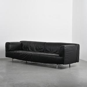  3-seater Sofa By Piero Lissoni, Met Model, Cassina, Circa 1996 