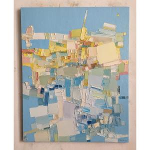Fougerand "the Cork" Oil On Canvas 92 X 73 Cm From 2020