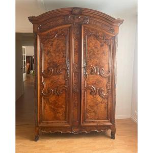 Large 19th Century Bressanne Wardrobe In Very Good Condition.