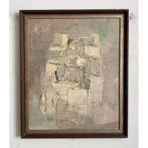 Oil On Canvas By René Leidner 1921-2004