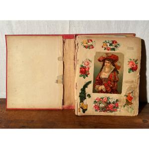 Album Filled With Chromo In 1900 