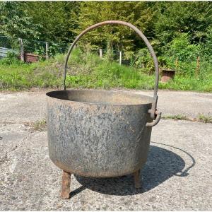 70 Litre Cast Iron Cauldron From The 19th Century