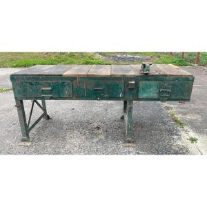 Bench Table Workbench Kitchen Worktop Industrial Style 