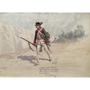 Drawing In 1899 By Louis Bombled "the Porpoise"