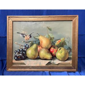 Chromolithograph "the Fruits"  