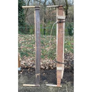 2 Old Saws From Bresse Lumberjacks 