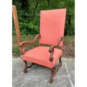 Louis XIII Castle Armchair