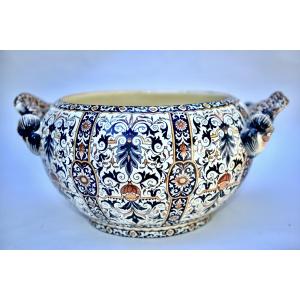 Gien Planter, Late 19th Century