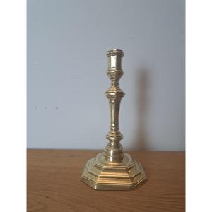 Candlestick, Bronze, Louis XIV, 18th Century.