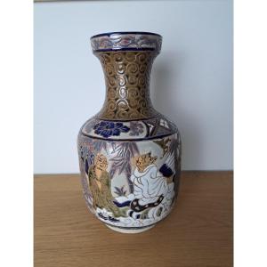 Vietnam, Bien Hoa, Vase, Ceramic, 20th Century. 