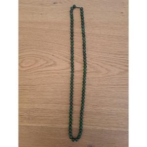 Necklace, Jadeite, 20th Century.