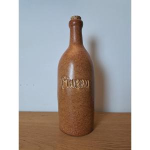 Max Idlas, Bottle, Pineau, Ceramic, 20th Century. 