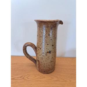 Guy Baudat, Large Pitcher, Pyrite Sandstone, Dampierre Gargilesse, 20th Century. 