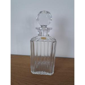 Val Saint Lambert, Whiskey Decanter, Crystal, 20th Century. 