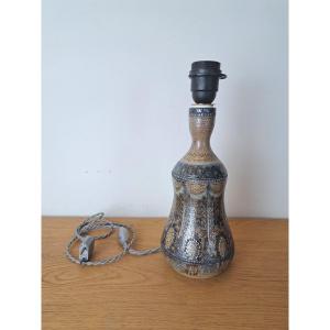 Jean Claude Courjault, Kéraluc, Lamp Base, Ceramic, 20th Century. 