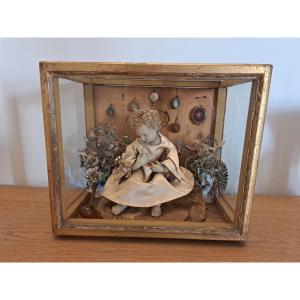 Infant Jesus, Cire De Nancy, 19th Century. 