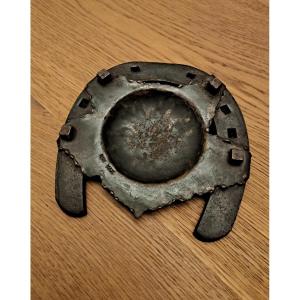Max Bré, Pocket Tray, Horseshoe, Wrought Iron, 20th Century. 