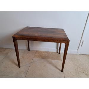 Johannes Andersen, Side Table, Rosewood, 20th Century. 